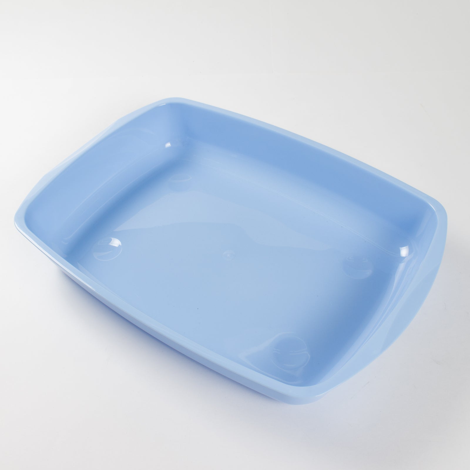 SANITARIO LITTER TRAY 38 AZUL/ROSADO