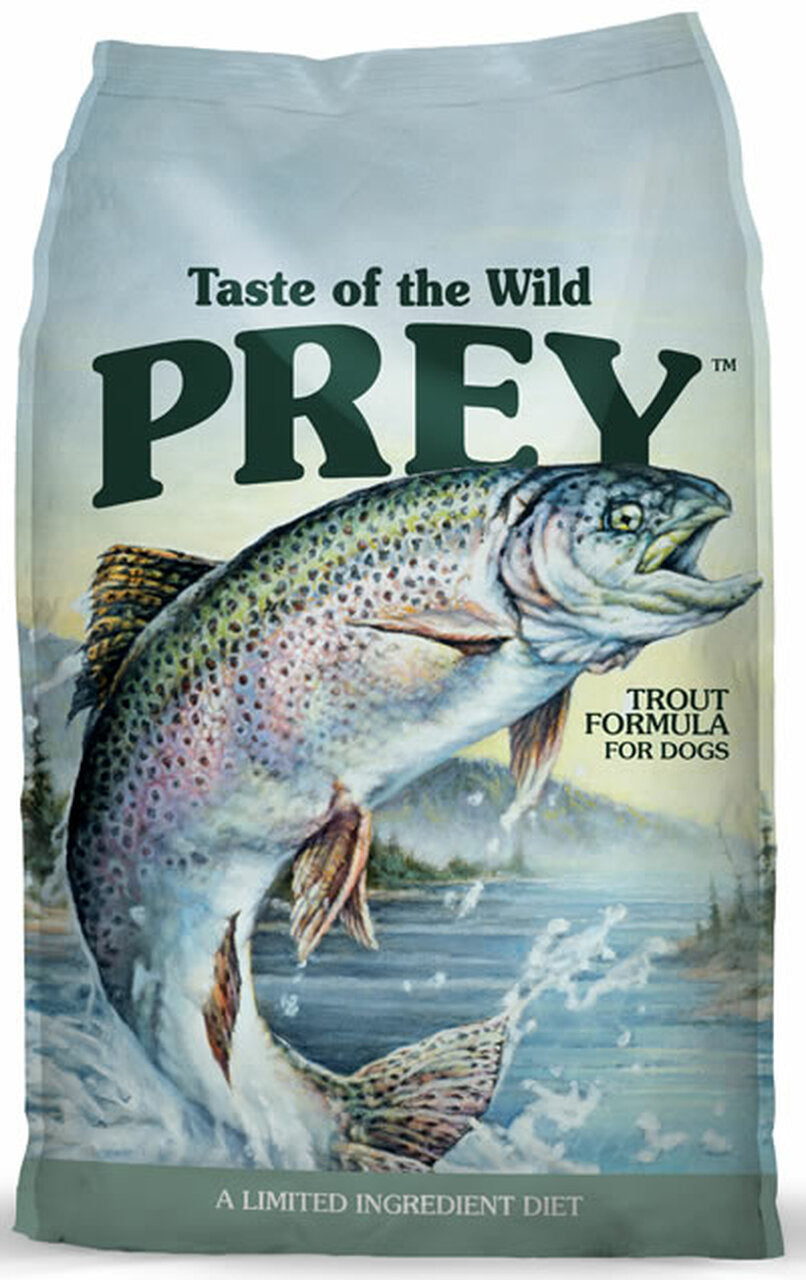 TASTE OF THE WILD PREY - TROUT RECIPE FOR DOGS